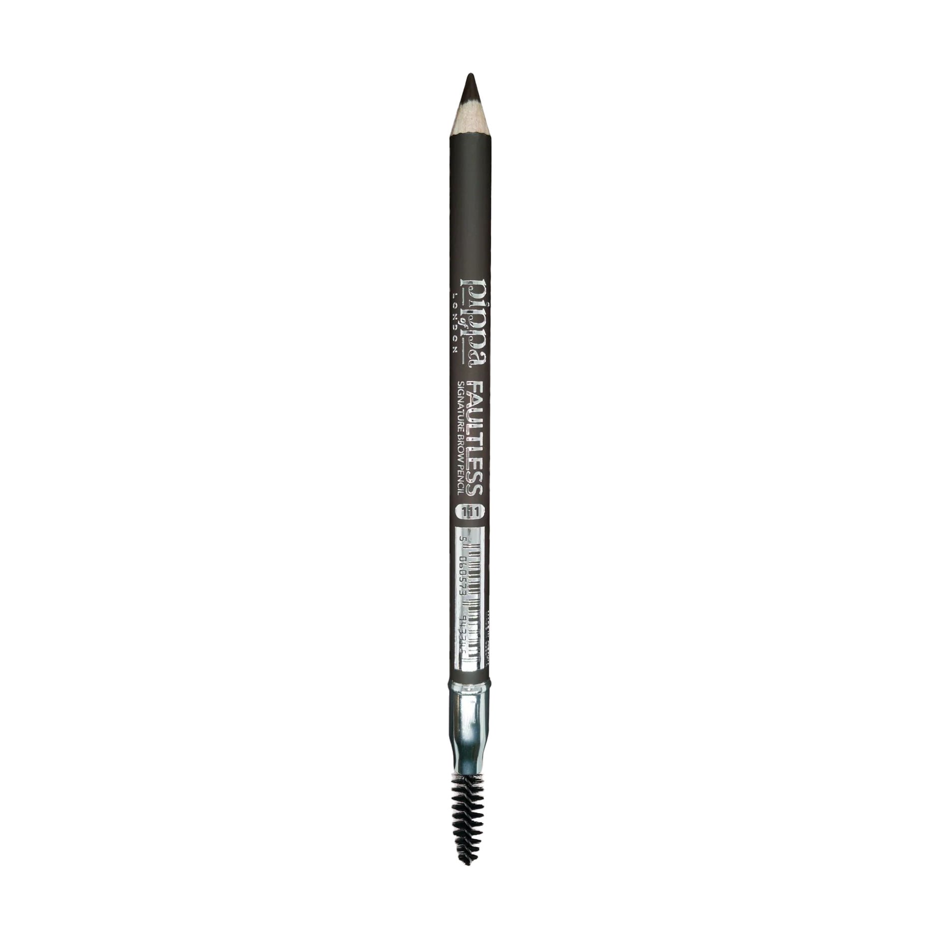 Фірмовий олівець для моделювання брів Pippa of London Faultless Signature Spoolie Brow Pencil зі щіточкою, 111 Belgrave, 1 г